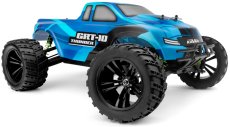 RC auto KAVAN GRT-10 Thunder Brushless 2,4 GHz 4WD Monster Truck 1:10, modré