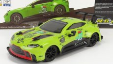 Re-el toys Aston martin Vantage Gte 4.0l Turbo V8 Team Aston Martin Racing N 95 24h Le Mans 2019 N.thiim - M.sorensen - D.turner 1:24 Svetlozelená