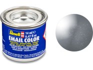 Revell emailová farba #91 metalická oceľová 14 ml