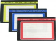 SANWA M12 farebné LCD-Panely, sada modrá, žltá a červená