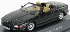 Schuco BMW 850i Cabriolet otvorený 1990 1:43 čierna