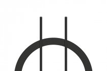 Silikónový kábel 0,25 mm2 1 m (čierny)