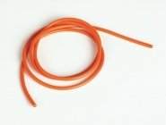 Silikónový kábel 3,3qmm, 12AWG, 1 meter, oranžový