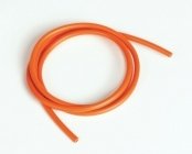 Silikónový kábel 4,1qmm, 11AWG, 1 meter, oranžový