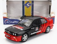Solido BMW radu 3 M3 (e30) Advan Rally Drift Team 1990 1:18 Červená čierna