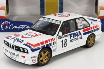 Solido BMW radu 3 M3 (e30) Fina Gr.a N 18 Rally Montecarlo 1989 Marc Duez - Alain Lopes 1:18 Biela červená Ble
