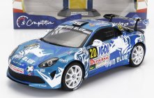 Solido Renault A110 Alpine (nočná verzia) N 20 Rally Du Var 2021 F.delecour - J.r.guigonnet 1:18 Bielo modrá