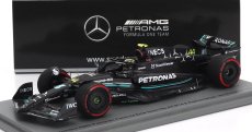 Spark-model Mercedes gp F1 W14 Team Mercedes-amg Petronas Formula One N 44 3rd British Gp 2023 Lewis Hamilton 1:43 Matt Black