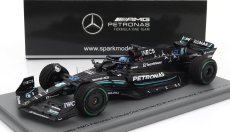 Spark-model Mercedes gp F1 W14 Team Mercedes-amg Petronas Formula One N 63 5th Monaco Gp 2023 George Russel 1:43 Matt Black
