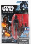 Tomica Star wars Rogue One Imperial Ground Crew Figure cm. 9.5 1:18 Grey Black