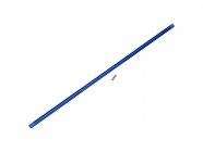 Traxxas centrálny hriadeľ hliníkový modrý: 4-Tec 2.0