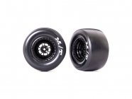 Traxxas koleso, disk Weld lesklý čierny, pneu sticky (2) (zadné)