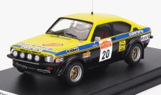 Trofeu Opel Kadett Gt/e (nočná verzia) N 20 Rally Sanremo 1977 F.ormezzano - R.meiohas 1:43 Žltá čierna