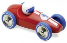 Vilac Racing auto GM červené s modrými kolesami