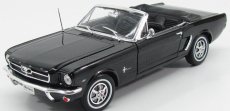 Welly Ford usa Mustang Cabriolet 1964 1:18 čierny