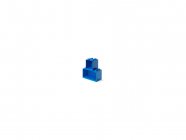 LEGO Brick závesné police modré, súprava 2 ks