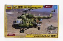 Zvezda Helicopter Mil Mi-8mt Sovietsky viacúčelový vrtuľník Vojenský 1967 1:48 /