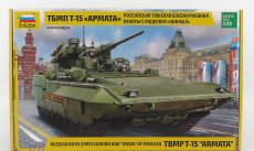 Zvezda Tank T-15 Vojenský ruský s 57mm kanónom a útokom raketami 1:35 /