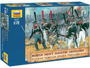 Zvezda figúrky Russian Heavy Infantry Grenadiers 1812 – 1815 (1:72)