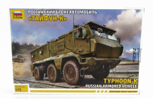 Zvezda Kamaz Typhoon K Vojenský nákladný tank 2014 1:72 /