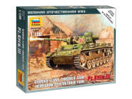 Zvezda Snap Kit – Panzer III s plameňometom (1:100)