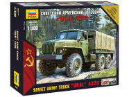 Zvezda Snap Kit – Ural-4320 (1:100)