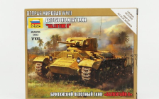 Zvezda Tank Valentine Ii Military Britská pechota 1:100 /