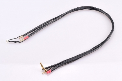 2S čierny nabíjací kábel - dlhý - (4 / 5mm, 3-pin EH)