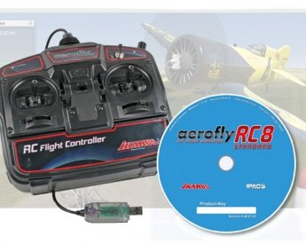 Aerofly RC8 STANDARD (Windows) s ovládačom USB