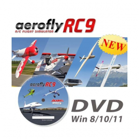 Aerofly RC9 na DVD pre Win8/10/11