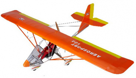 Aerosport 103 1:3 2,4m ARF oranžový