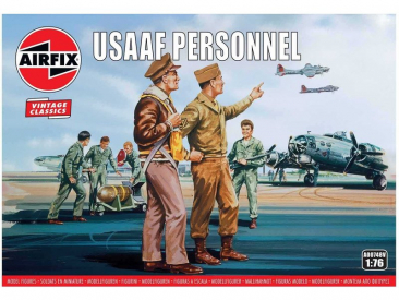 Airfix figúrky – USAAF Personnel (1:76) (Vintage)