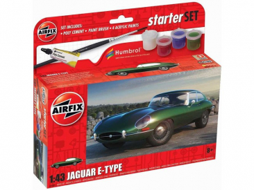 Airfix Jaguar E-Type (1:43) (súprava)