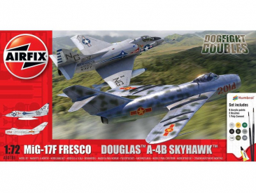 Airfix Mig 17F Fresco, Douglas A-4B Skyhawk Dogfight Double (1:72) (Giftset)