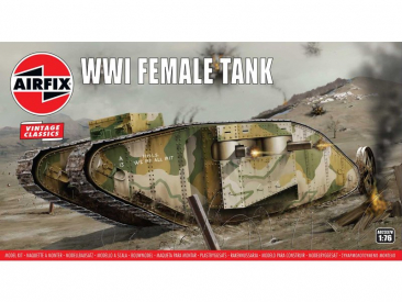 Airfix WWI Female Tank (1:76) (Vintage)