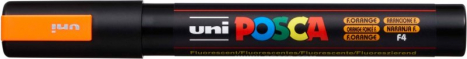 Akrylový popisovač UNI POSCA PC-5M 1,8-2,5mm – neónovooranžová