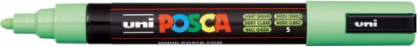 Akrylový popisovač UNI POSCA PC-5M 1,8-2,5mm – svetlozelená