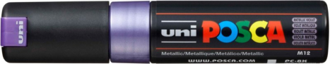 Akrylový popisovač UNI POSCA PC-8K 8 mm – fialová metalíza