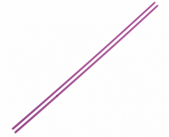 Anténové trubičky RC AUTA 2 ks. - fialové