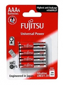 Batérie FUJITSU LR3 Alkaline AAA 1,5V