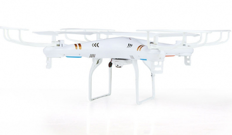 BAZÁR - RC dron MJX X705C FPV KAMERA C4010, biela