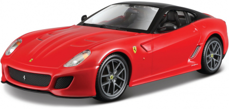 Bburago Ferrari 599 GTO 1:24 červená