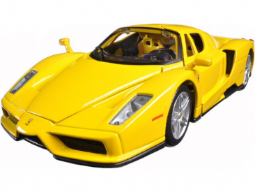 Bburago Ferrari Enzo 1:64 žltá