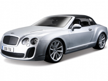 Bburago Plus Bentley Continental Supersports 1:18 strieborná