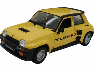 Bburago Renault 5 Turbo 1:24 žltá