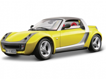 Bburago Smart Roadster 1:18 žltá