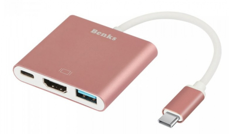 Benks USB-C 3 v 1 hub