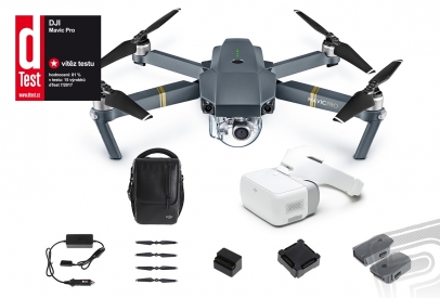 RC dron DJI Mavic Pro Fly More Combo + DJI Goggles
