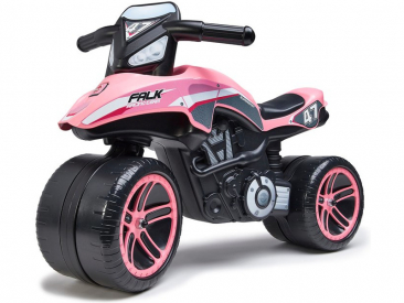 FALK – Detské odrážadlo Moto Racing Team ride-on ružové