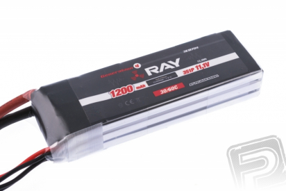 G4 RAY Li-Po 1200mAh/11,1 30/60C Air pack